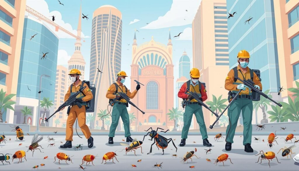 اتصل بنا مكافحة حشرات الكويت | شركة السلامة