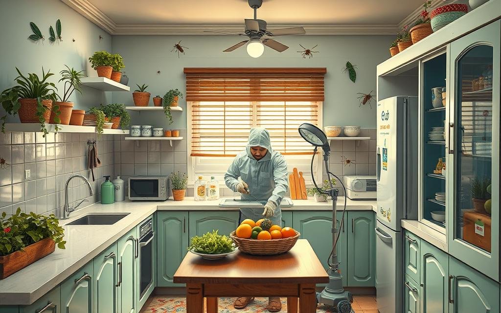 أفضل 6 طرق لمنع انتشار الحشرات في المطابخ بالكويت