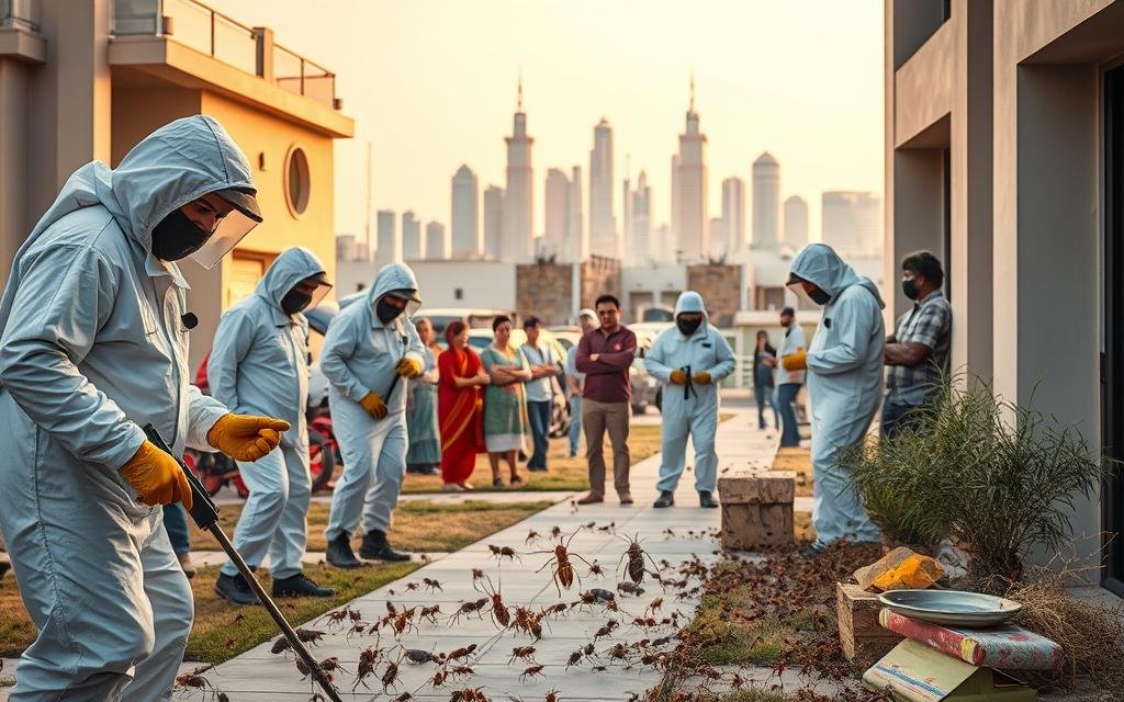 مبيدات آمنة وتقنيات رش حديثة