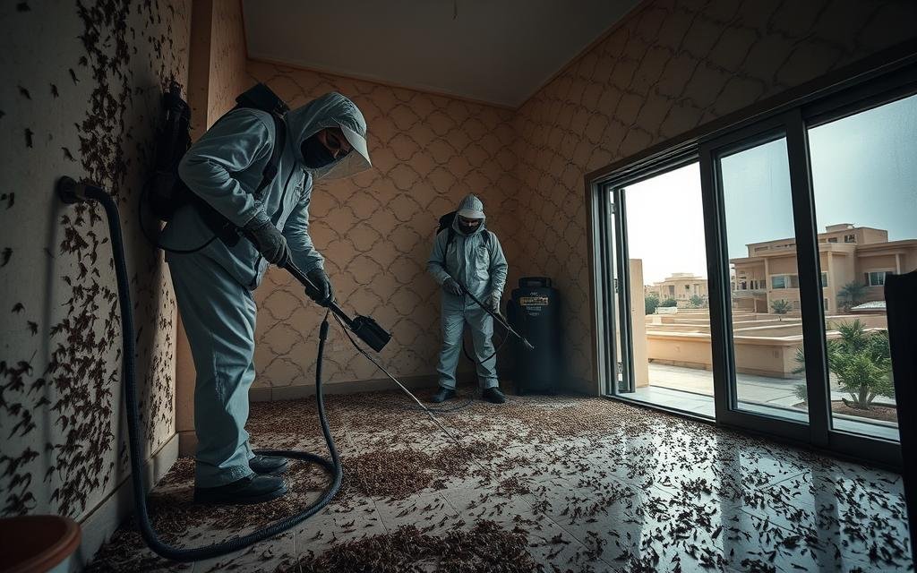 خدمات مكافحة الحشرات في مناطق الكويت