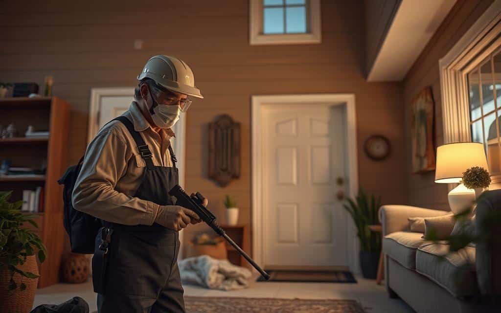 خدمات رش ومكافحة الحشرات