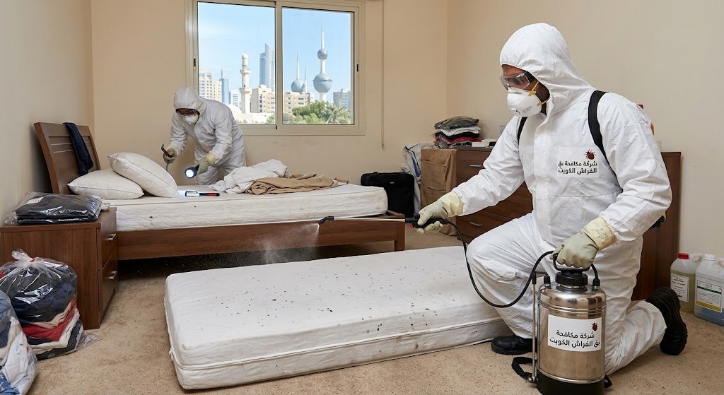 مكافحة بق الفراش فى الكويت